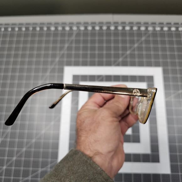 Gucci Glasses Women's Frames Gold Tortoise Shell Designer GG 3678 4WJ 140 No Rx - Picture 4 of 9